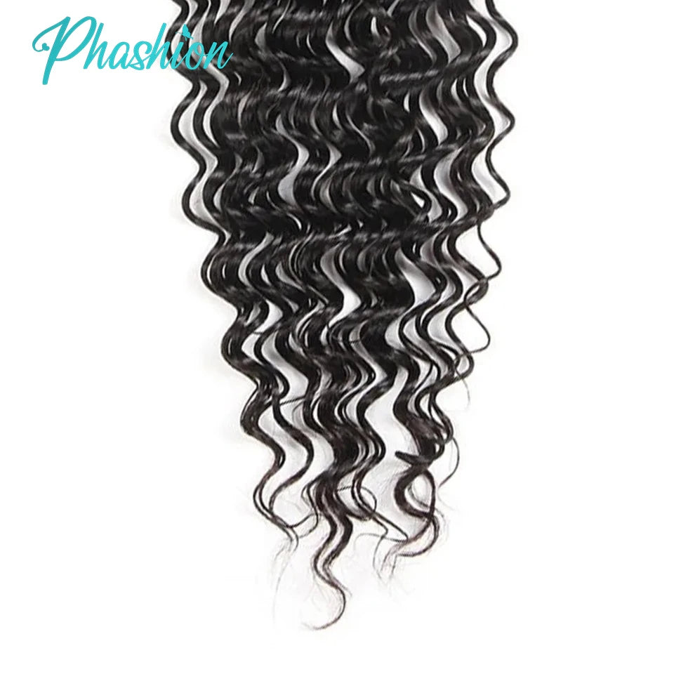 Water Wave Human Hair Lace Closure for Natural Styling - 7