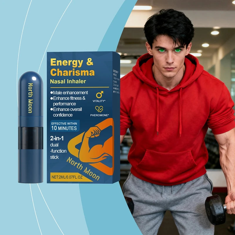 Refreshing Energy and Charisma Nasal Inhaler for Men - 11