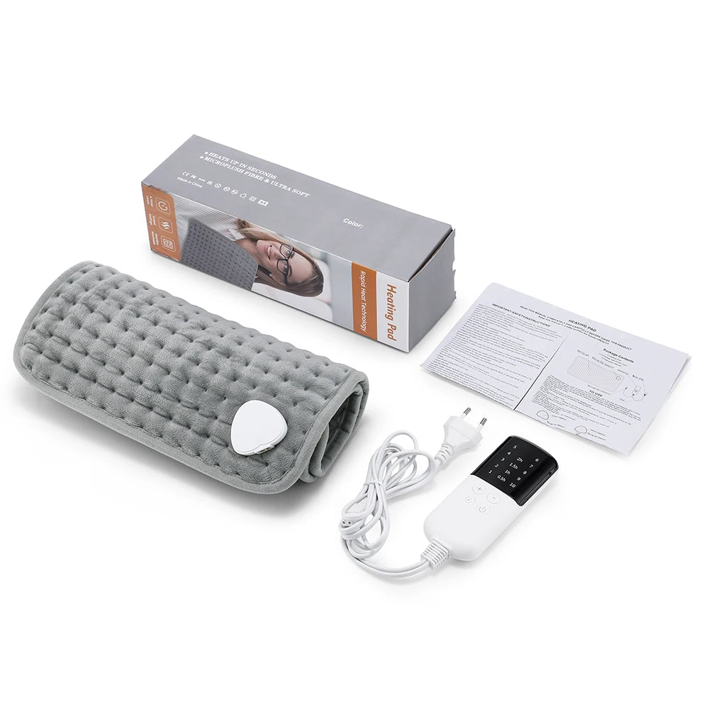 Electric Heating Pad for Muscle Pain Relief and Full Body Warming