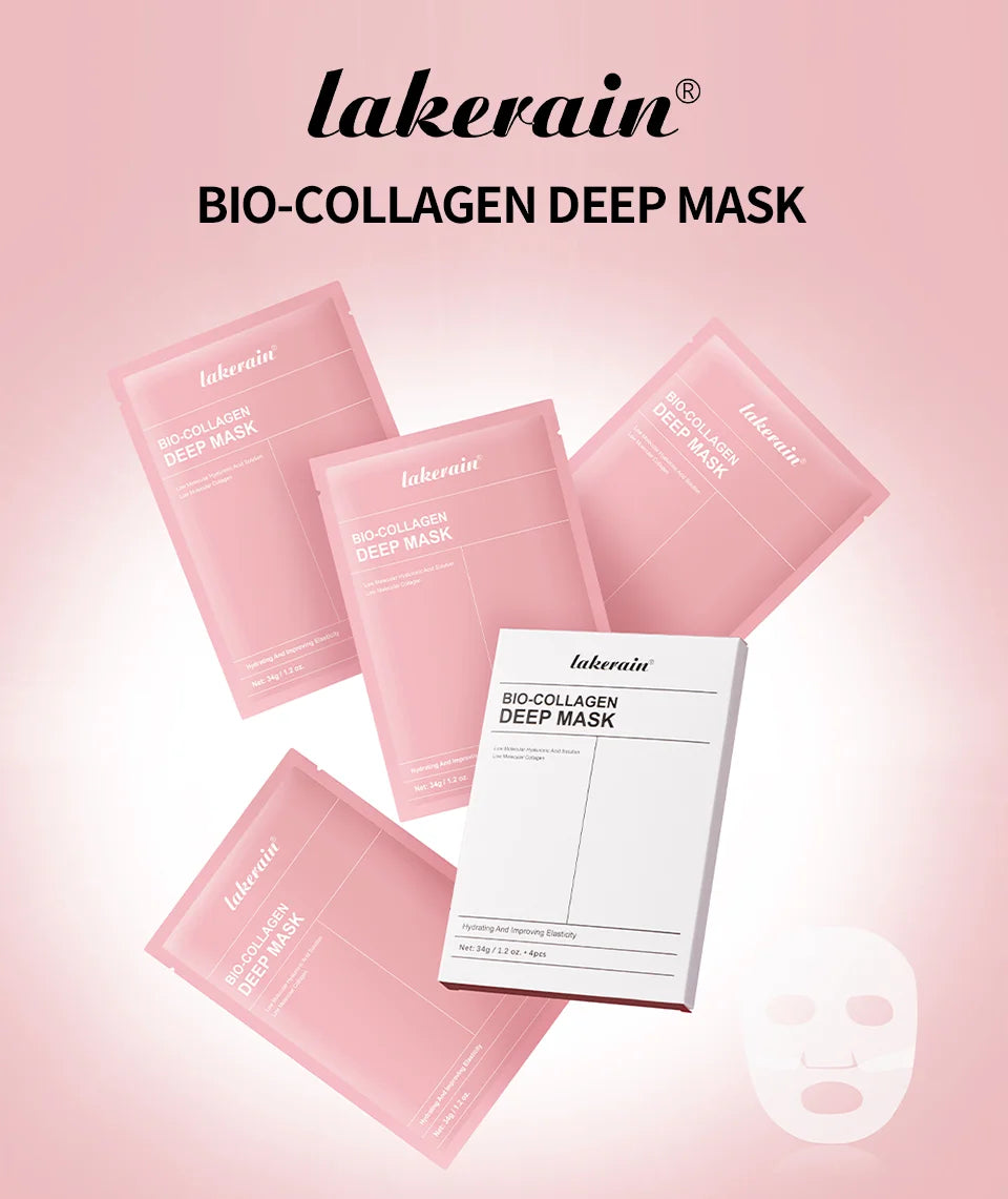 Bio-Collagen Deep Hydrating Face Mask for Pore Tightening and Glow - 7