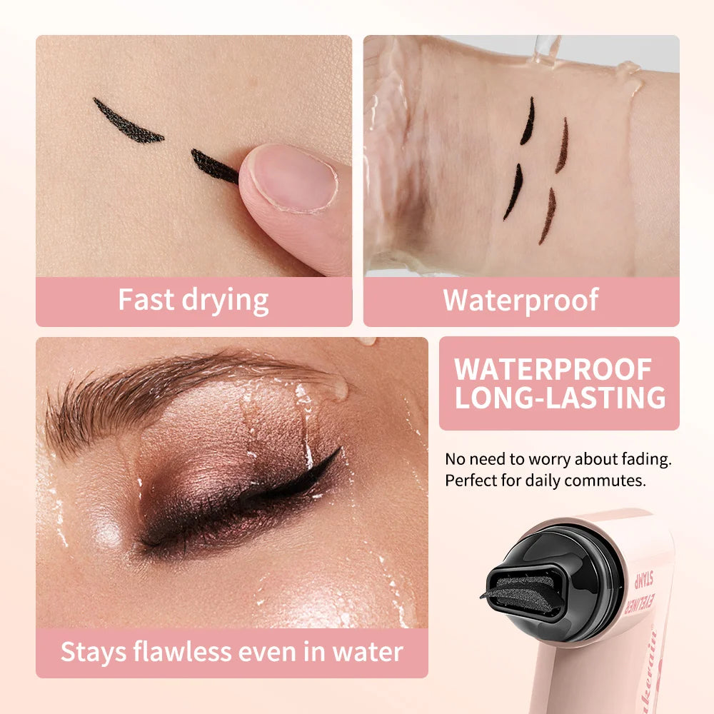 Waterproof Winged Eyeliner Stamp Pen for Perfect Cat Eye Makeup - 5