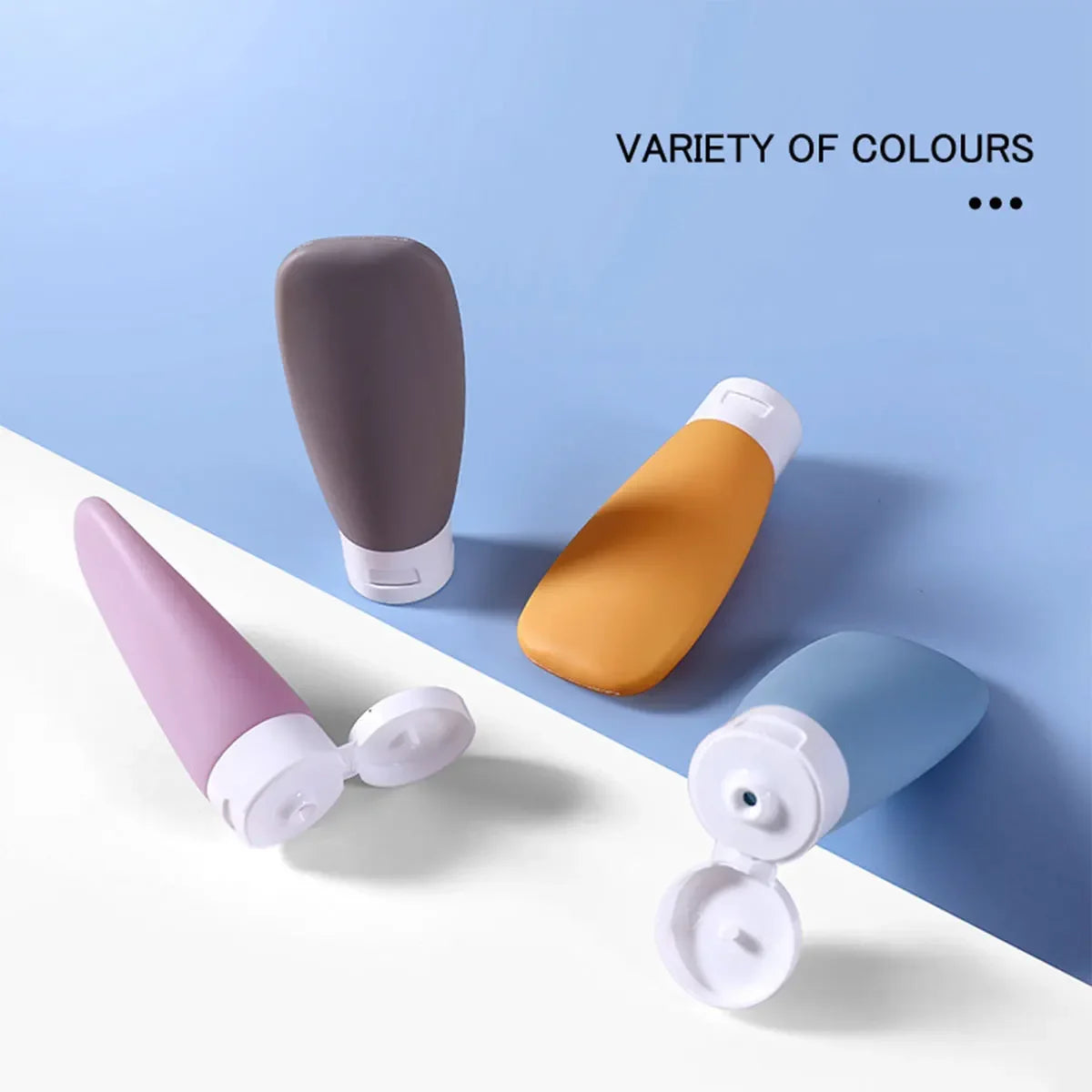 Leak-Proof Silicone Travel Bottles for Toiletries and Lotions - 9
