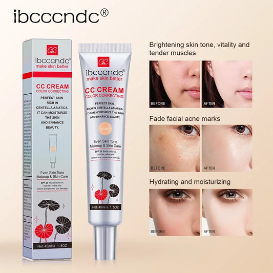 Color Correcting CC Cream for Flawless Even Skin Tone and Coverage