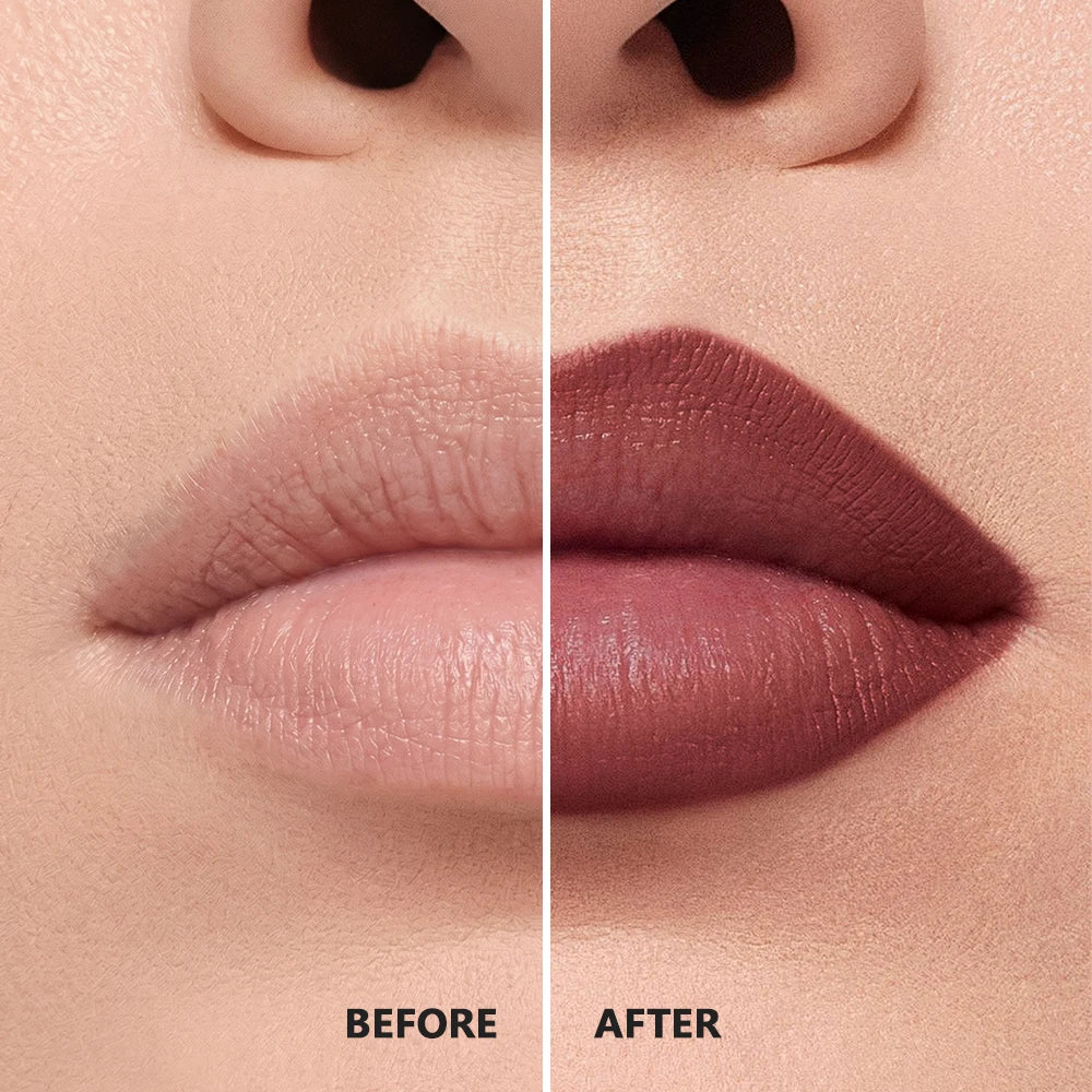 2-in-1 Dual Ended Matte Lip Contour Liner and Hydrating Gloss Pen - 10