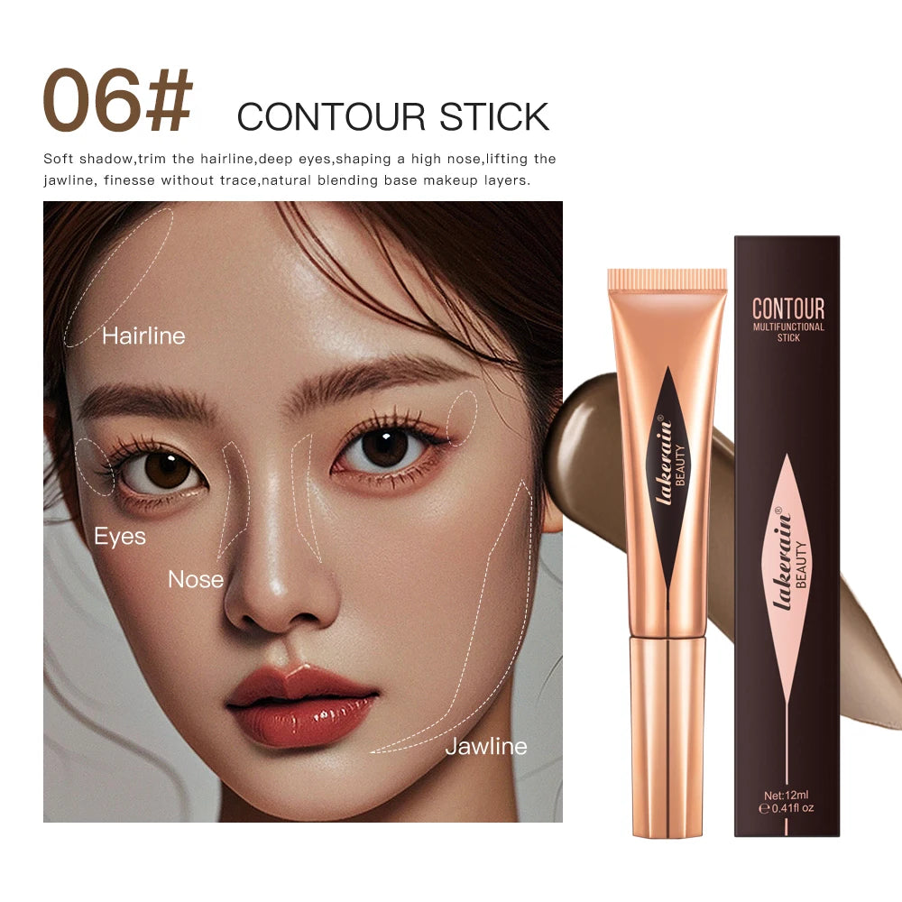 Liquid Face Contour and Highlighter Wand with Cushion Applicator - 34