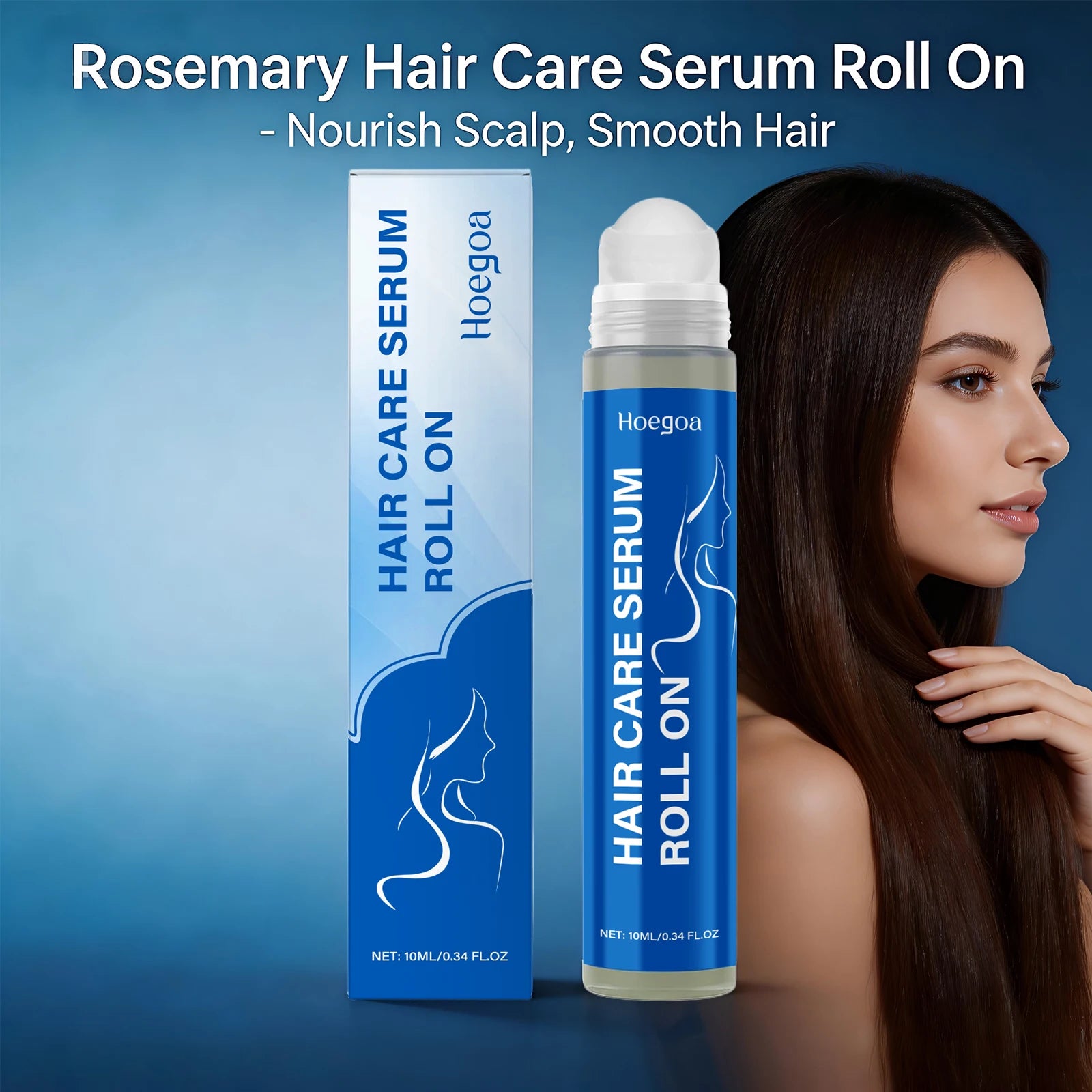 Rosemary Scalp Nourishing Serum Roller for Thicker and Fuller Hair - 4