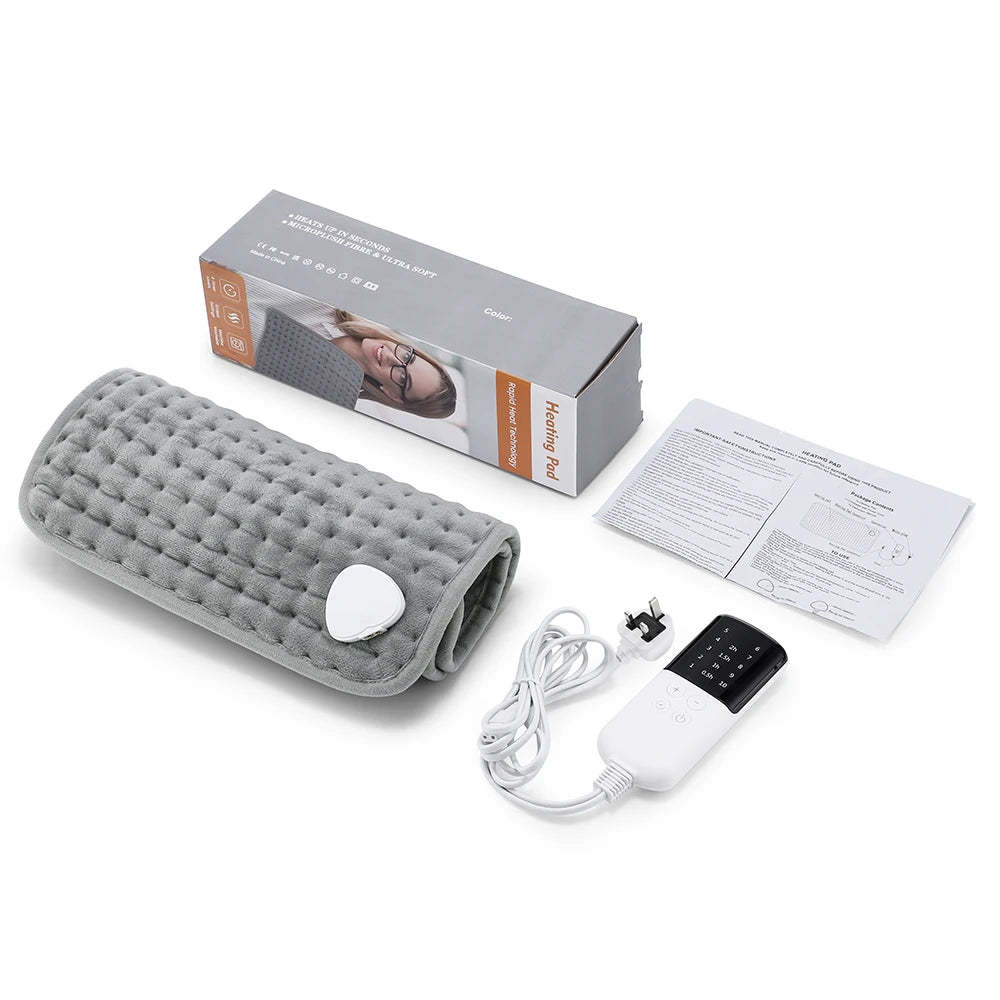 Electric Heating Pad for Muscle Pain Relief and Full Body Warming