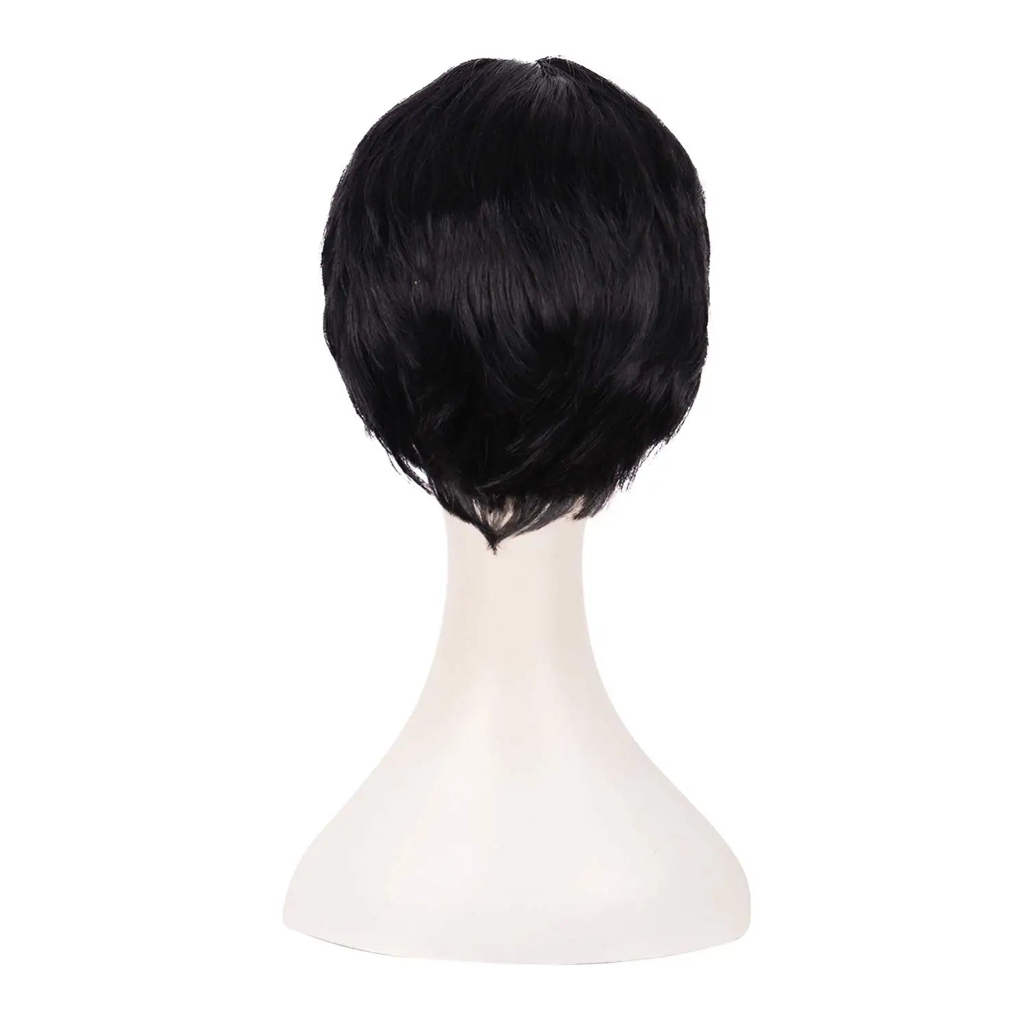 Short Curly Synthetic Hair Wig for Daily Use - 2
