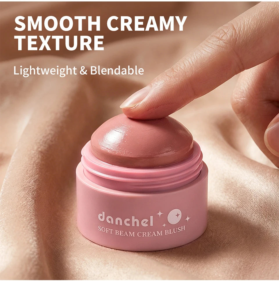 Long-Lasting Soft Cream Blush for Cheeks, Lips, and Eyes - 15