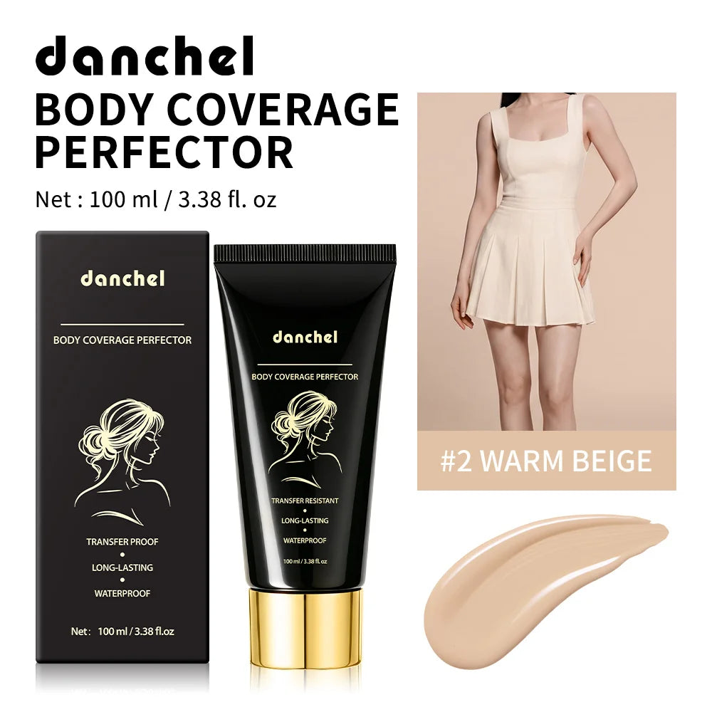 Waterproof Full Coverage Body Concealer for Tattoos Scars and Blemishes - 24