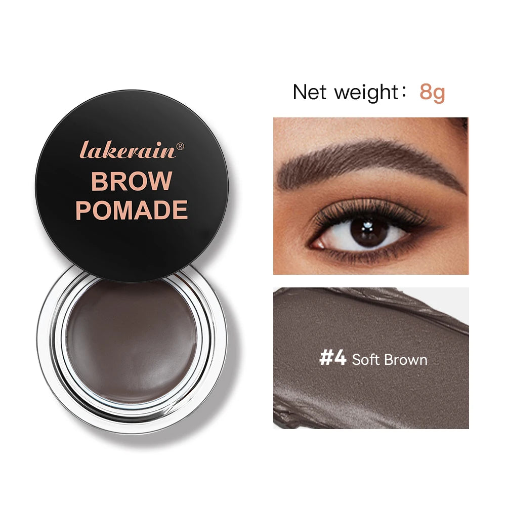 Waterproof Long-Lasting Brow Pomade Gel for Natural Defined Eyebrows