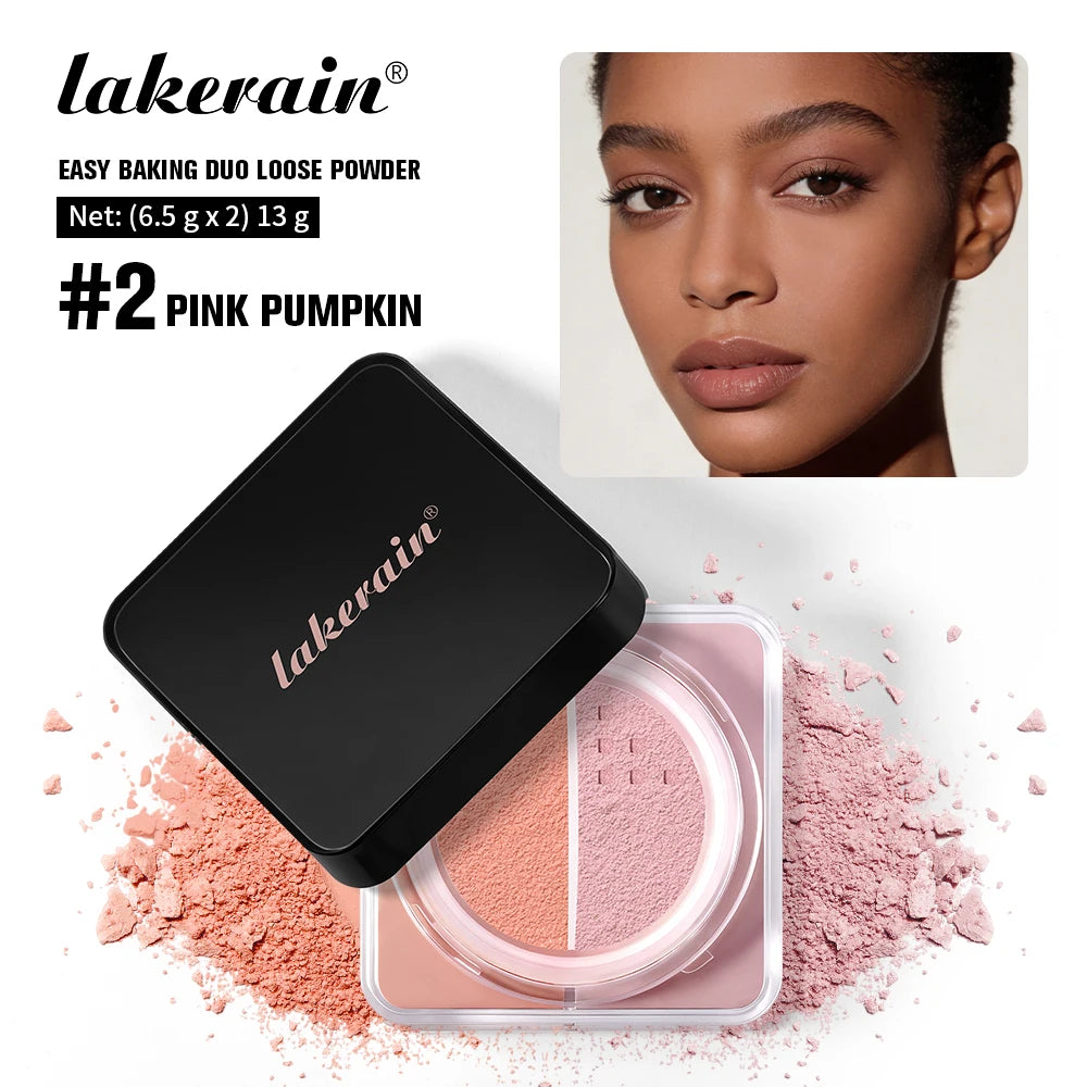 Matte Setting Powder for Long-Lasting Oil Control and Flawless Makeup