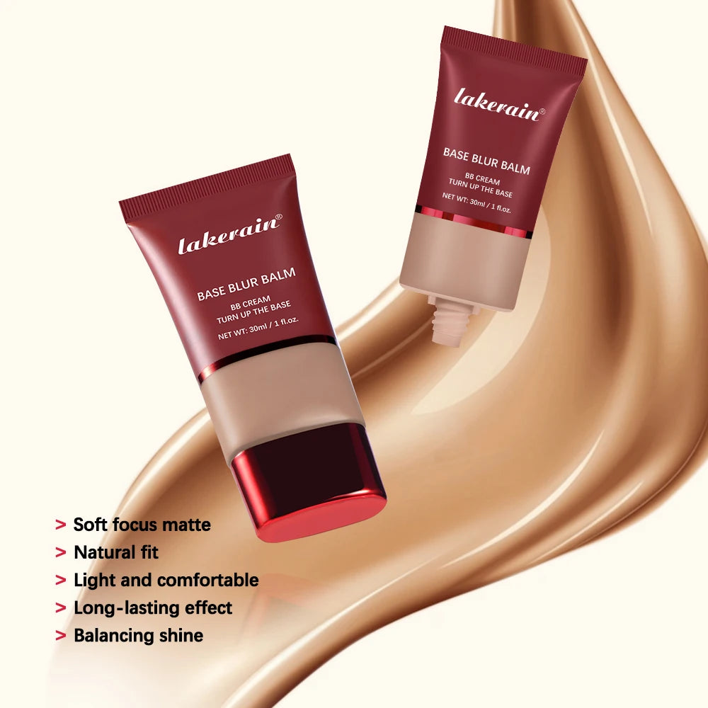 Oil Control Blurring Foundation Cream for Smooth Long-Lasting Matte Finish