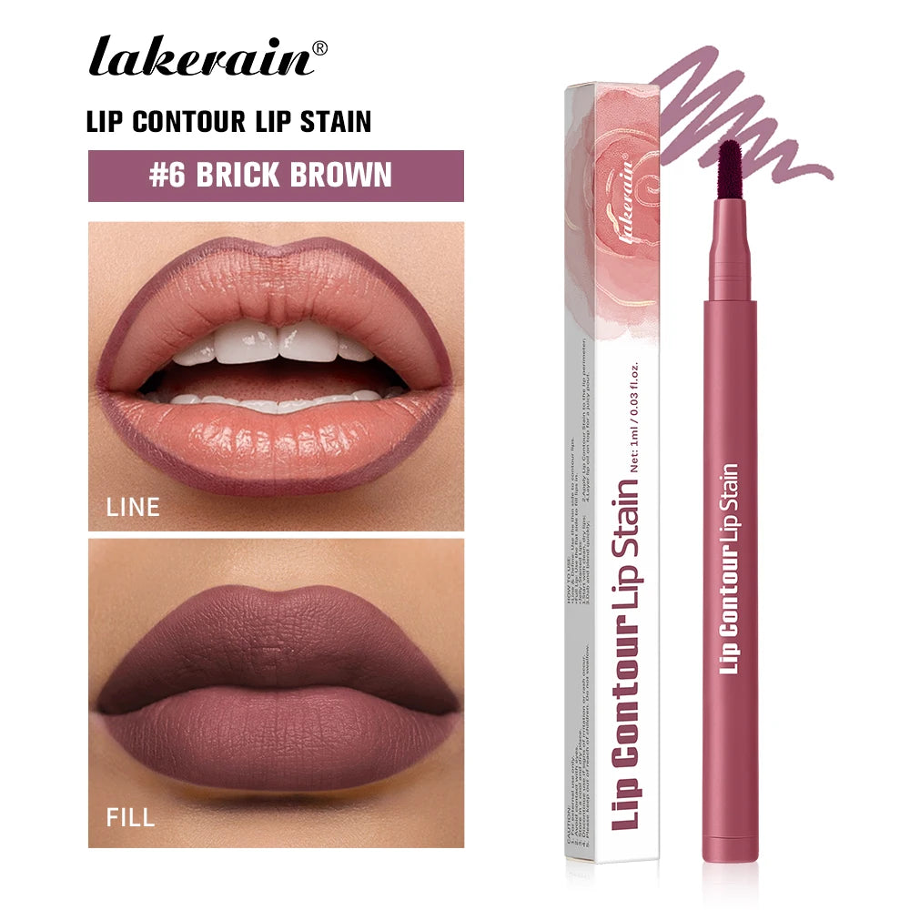 Dual-Sided Lip Contour Stain Pen for Precise Definition and Color - 31