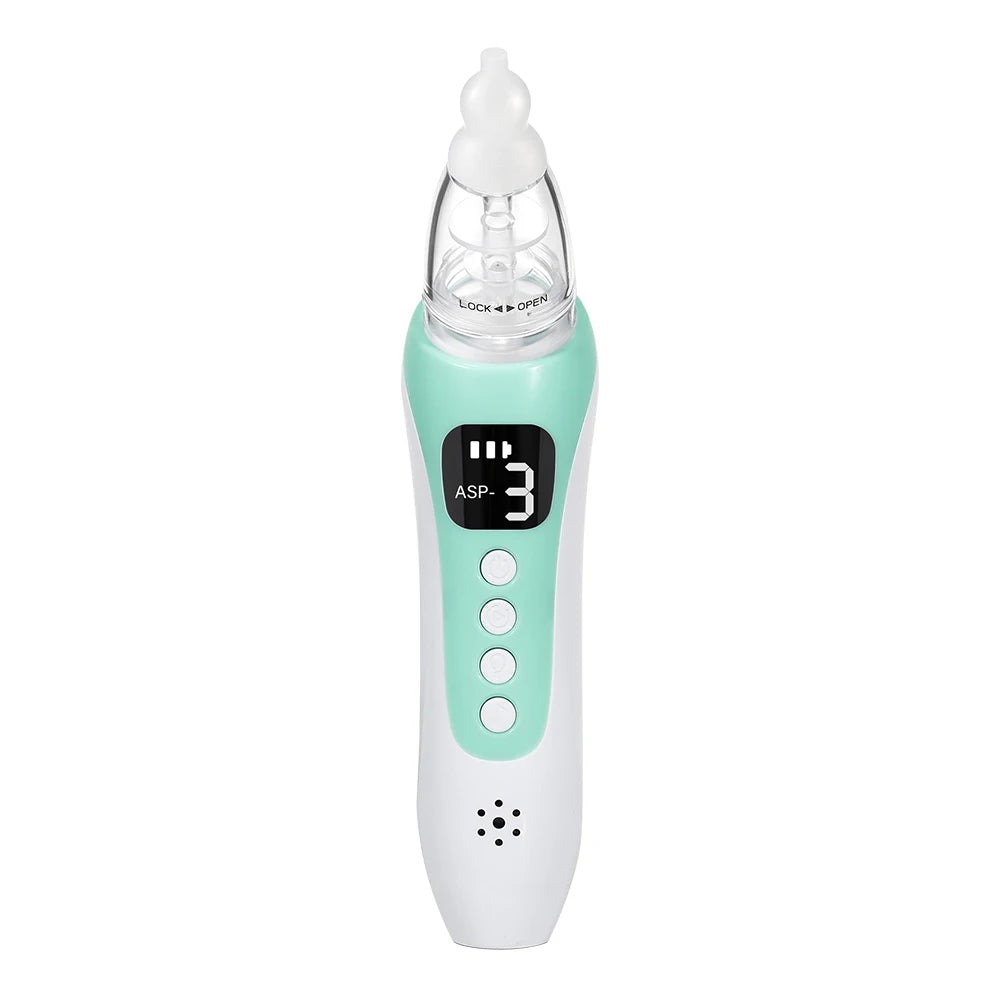 Electric Baby Nasal Aspirator with 3 Suction Levels and Music - 16
