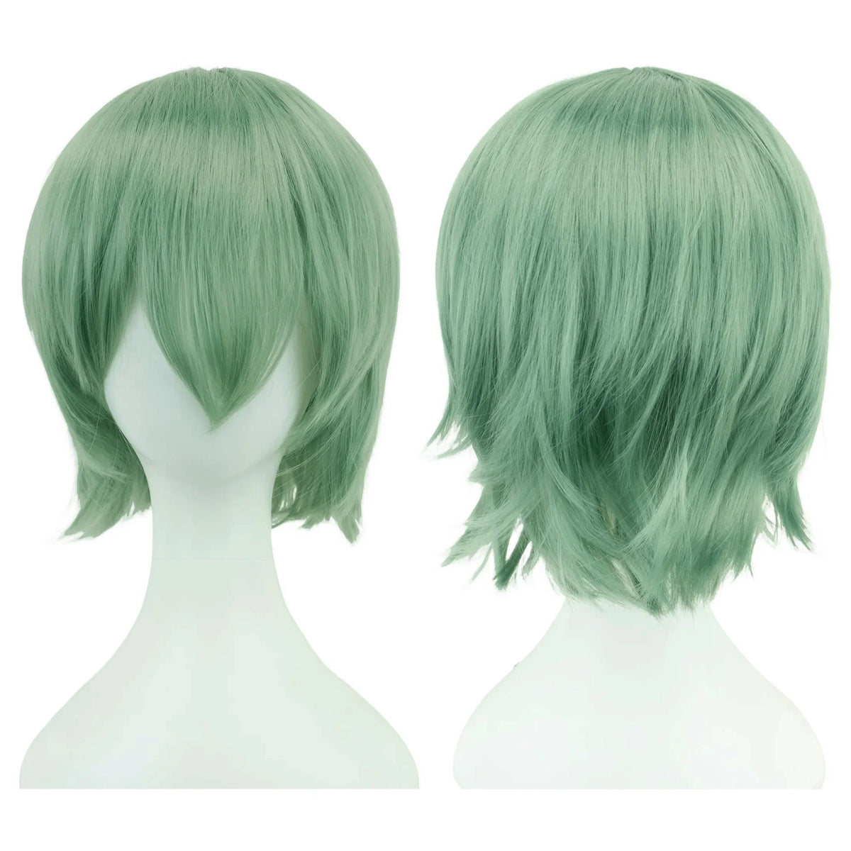 Short Bob Cosplay Wig with Bangs for Costume Parties and Daily Wear