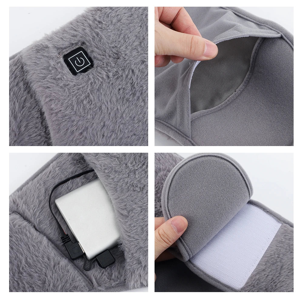 Electric Heated Waist Belt and Hand Warmer for Comfort and Pain Relief - 13