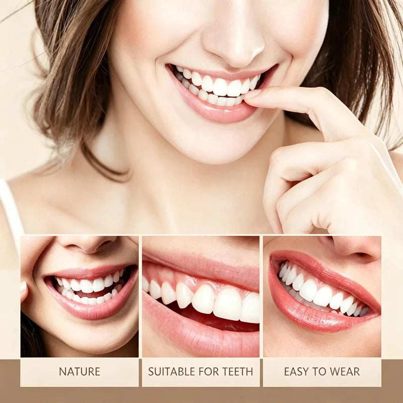 Comfortable Silicone Upper and Lower Denture Set for Realistic Smile - 4