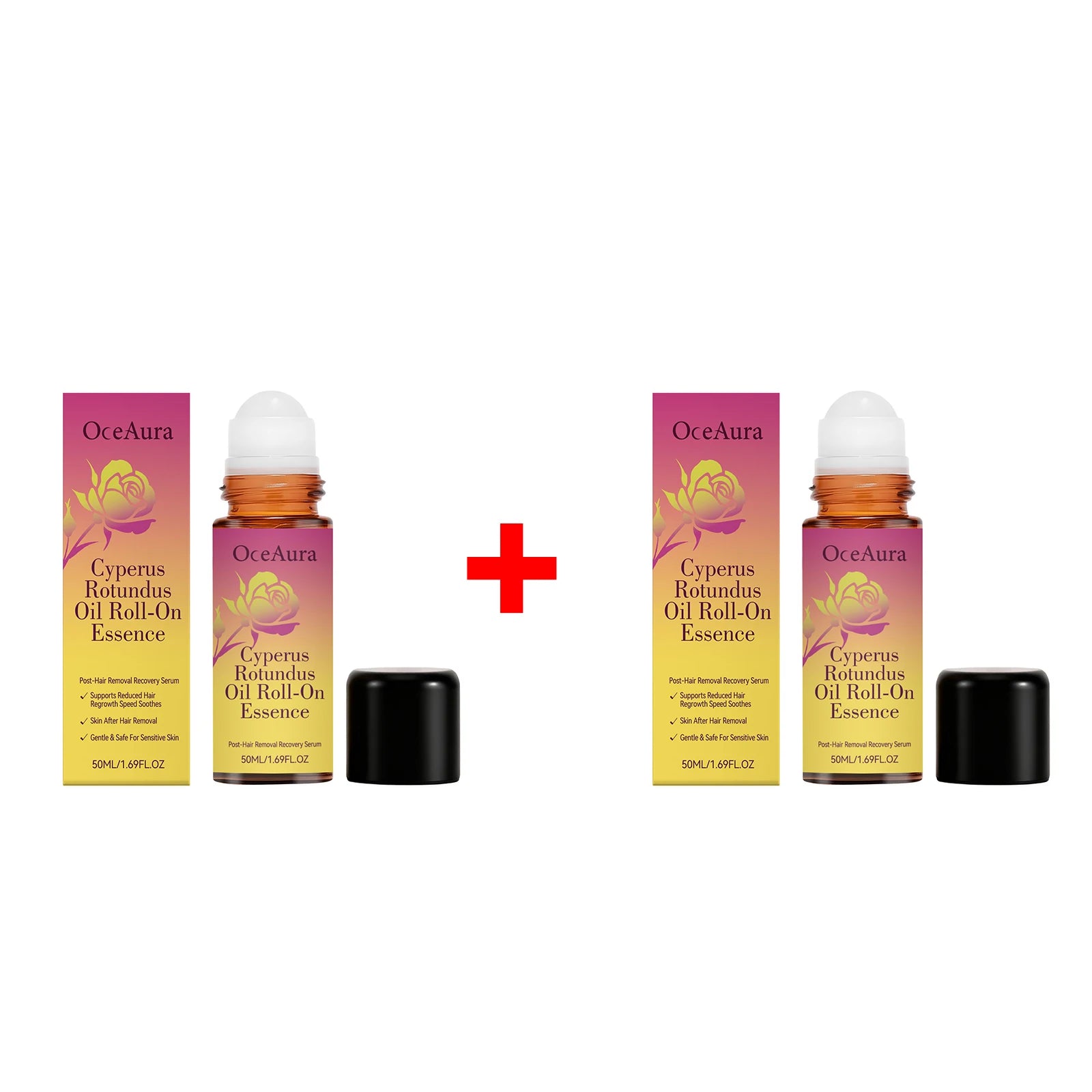 Soothing Roll-On Oil Essence for Skin Recovery After Hair Removal - 15