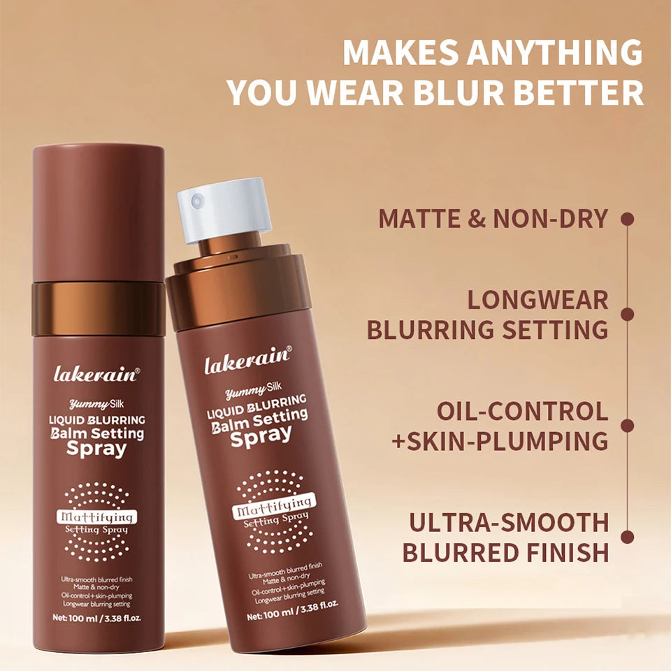 Liquid Blurring Balm Setting Spray for Long-Lasting Matte Makeup Finish - 8