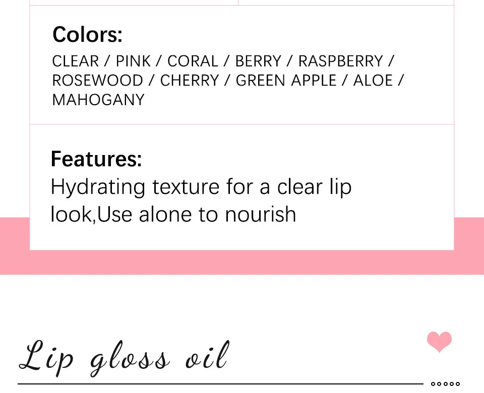 Crystal Jelly Moisturizing Lip Oil for Hydrated and Plump Looking Lips - 9