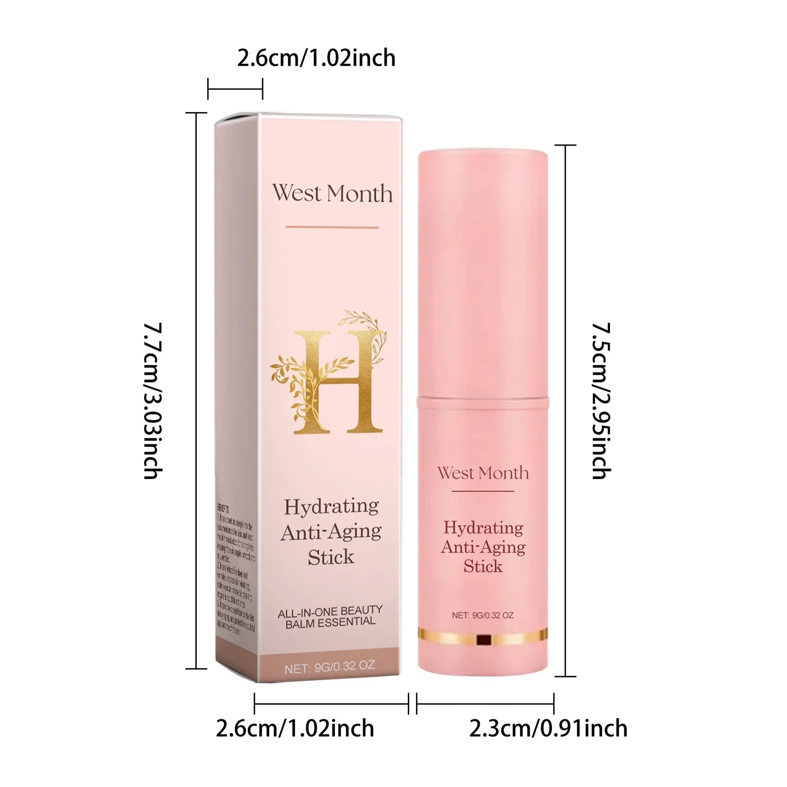 Collagen Anti-Aging Moisturizing Balm Stick for Face Wrinkle Reduction - 24