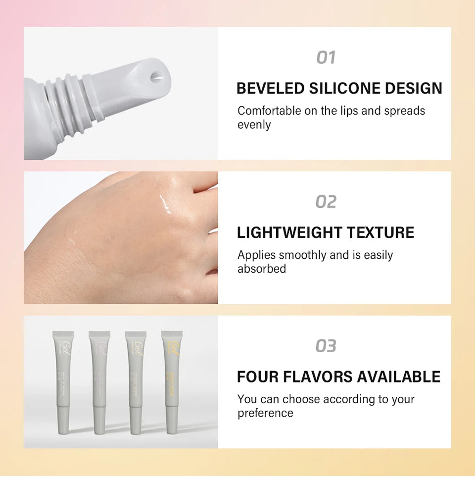 Peptide Moisturizing Lip Treatment Gel for Soft and Nourished Lips