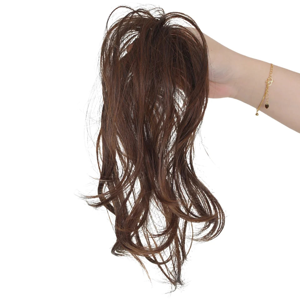 10-Inch Curly Claw Clip Ponytail Extension for Instant Volume