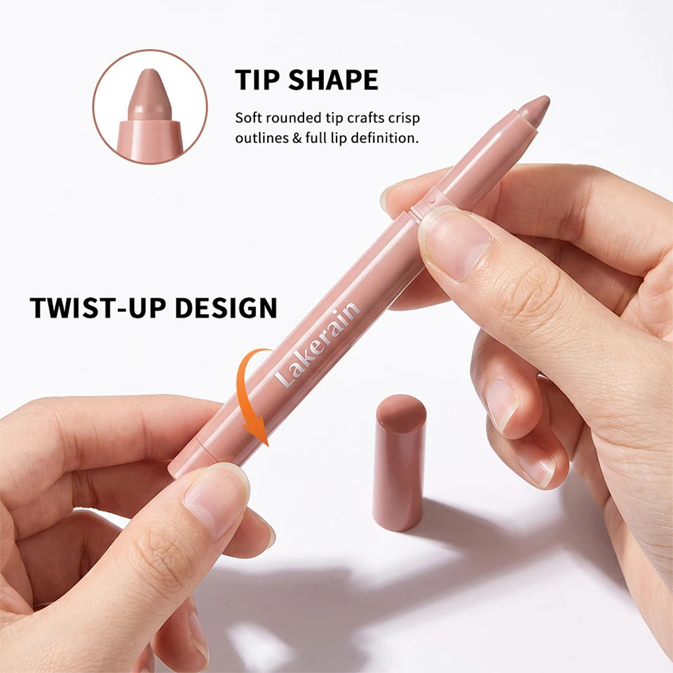 Waterproof Matte Lip Liner Pencil for Long Lasting Precision Definition - 15