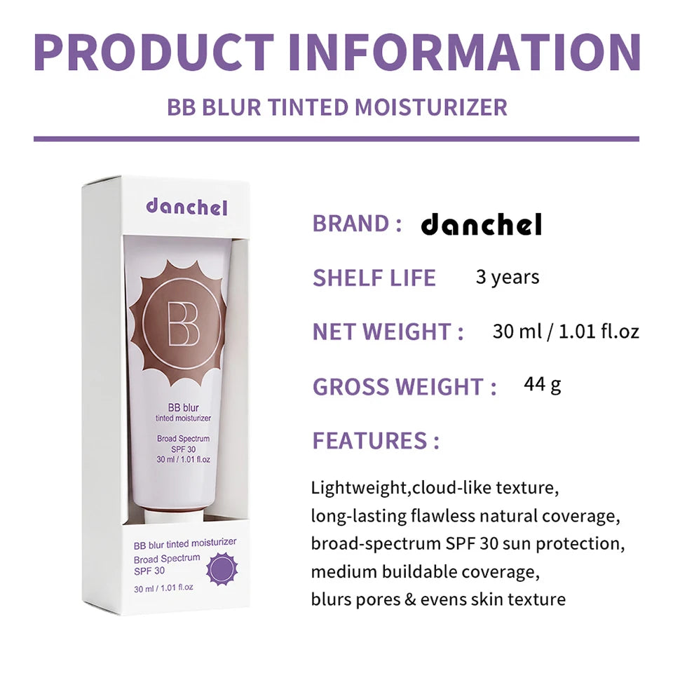 Matte Tinted Moisturizer BB Cream for Flawless Coverage and SPF Protection - 17