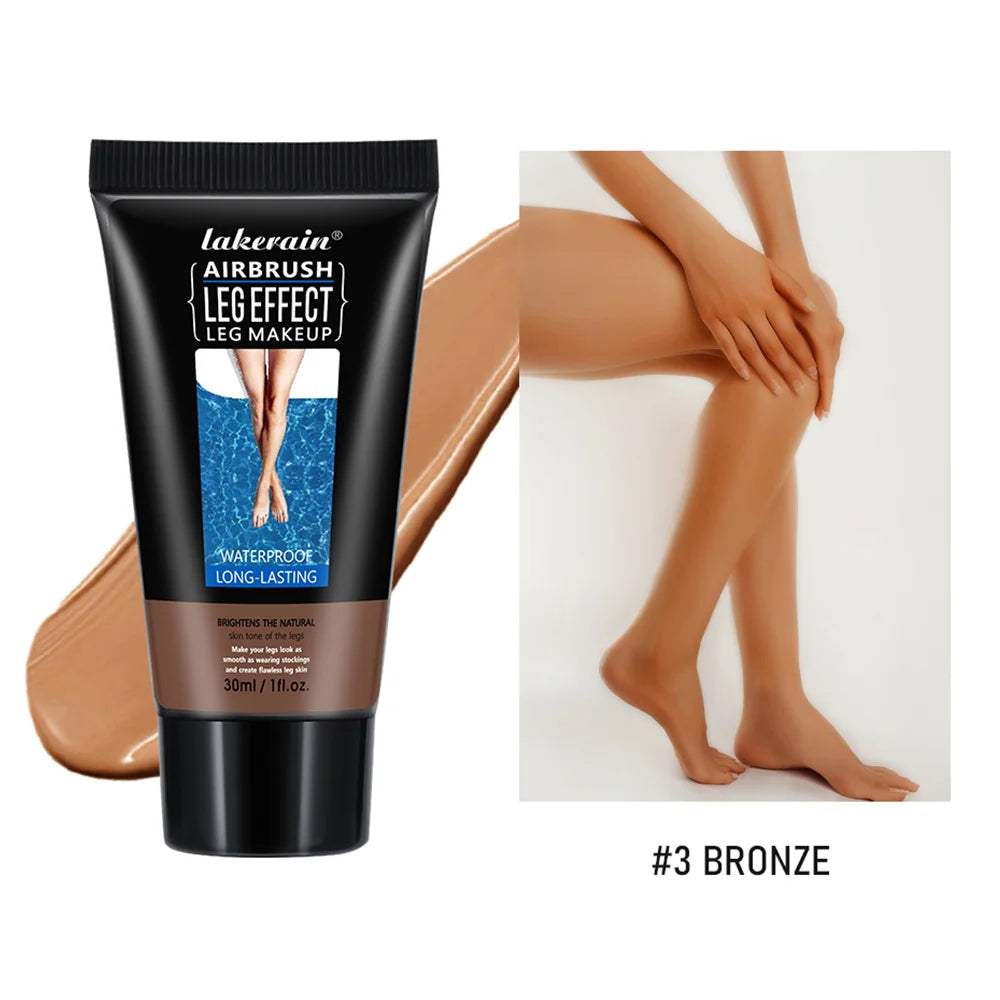 Waterproof Airbrush Leg Makeup Foundation for Flawless Smooth Skin