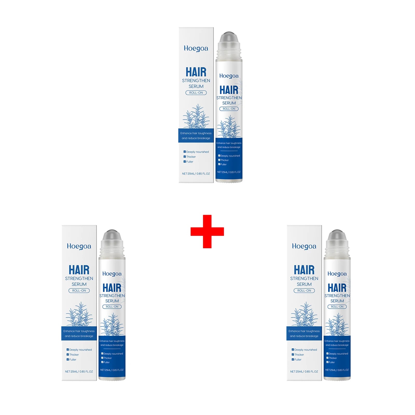 Rosemary Hair Growth Serum Roller for Thinning Hair and Scalp Nourishment - 13