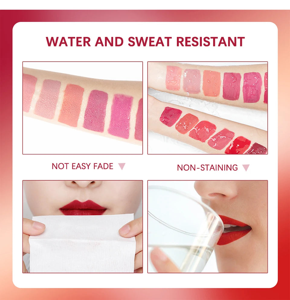 Waterproof Matte Liquid Lipstick for Long Lasting All Day Wear - 14
