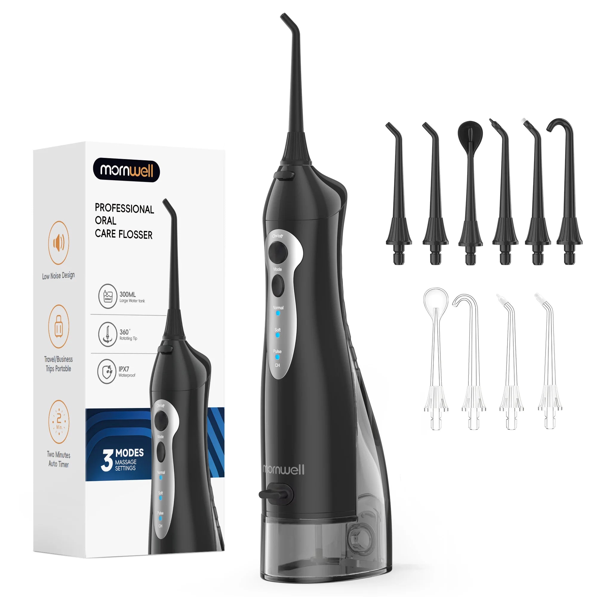 Portable Electric Water Flosser for Teeth Cleaning and Gum Health - 15