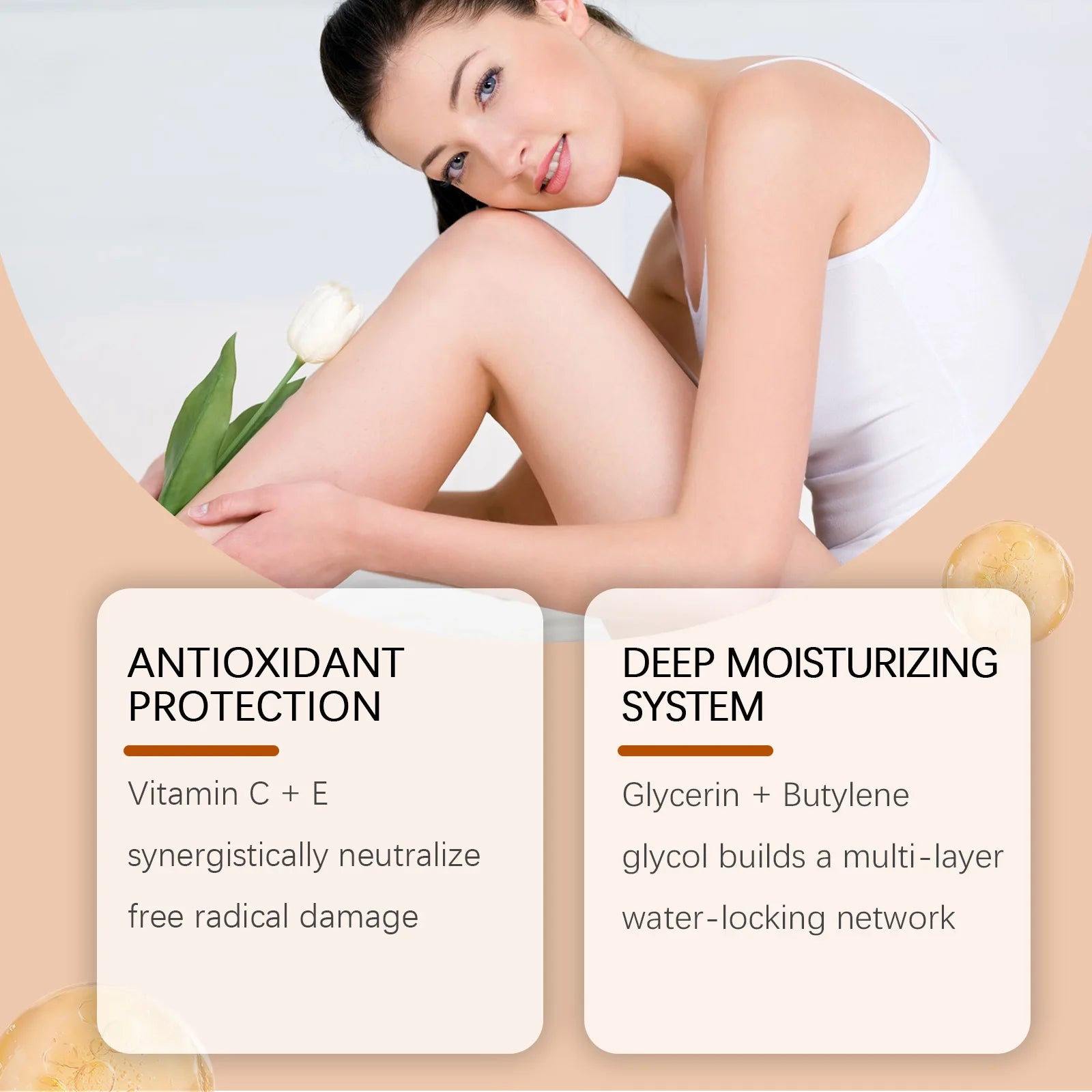Vitamin C Brightening Body Oil for Deep Hydration and Radiant Skin - 8