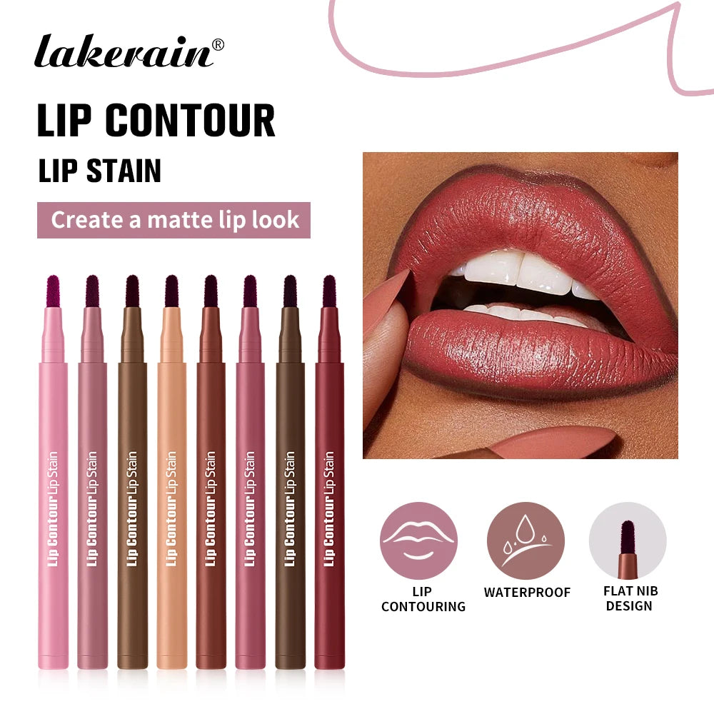Dual-Sided Lip Contour Stain Pen for Precise Definition and Color - 2