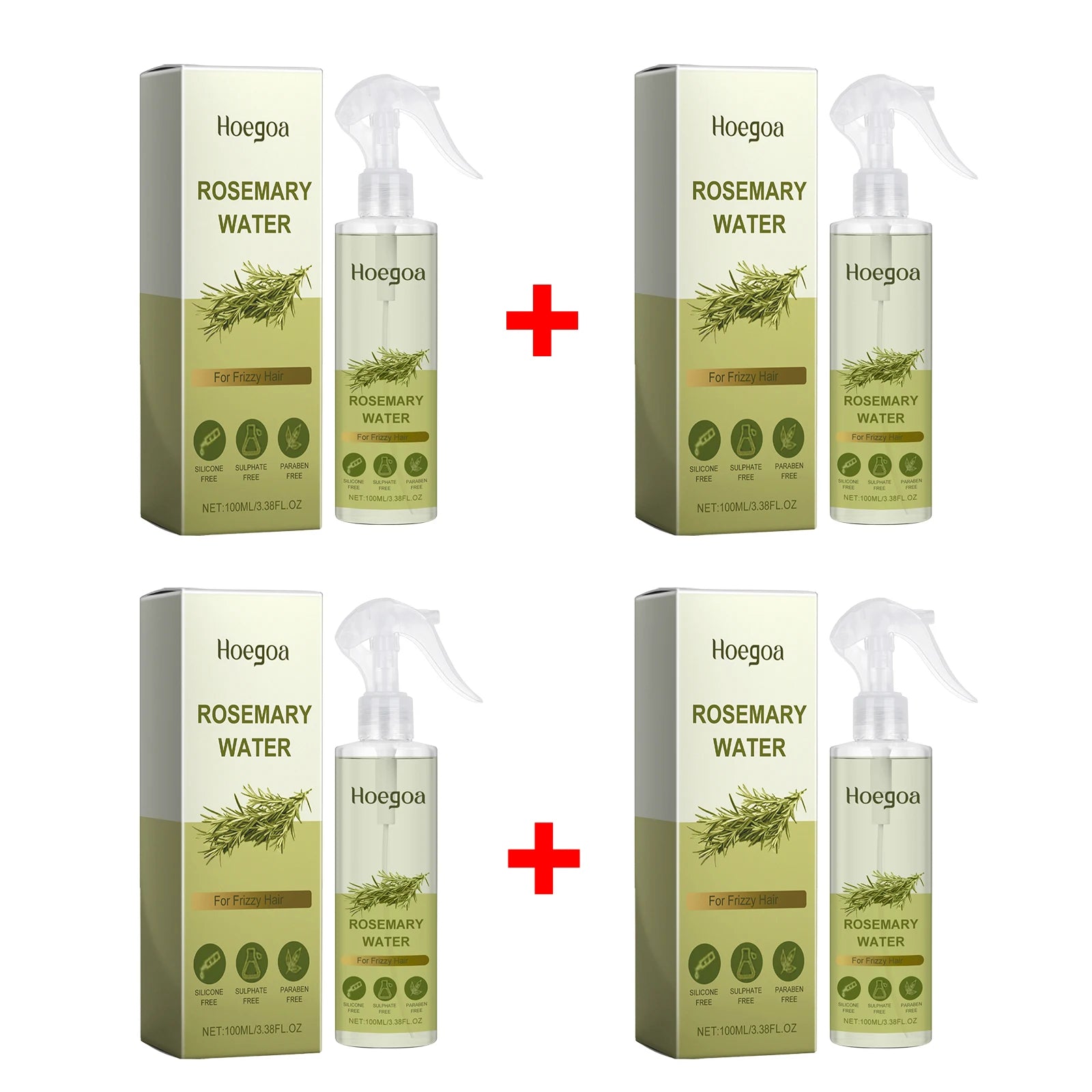 Rosemary Hair Strengthening Spray for Frizzy Hair and Scalp Nourishment - 14