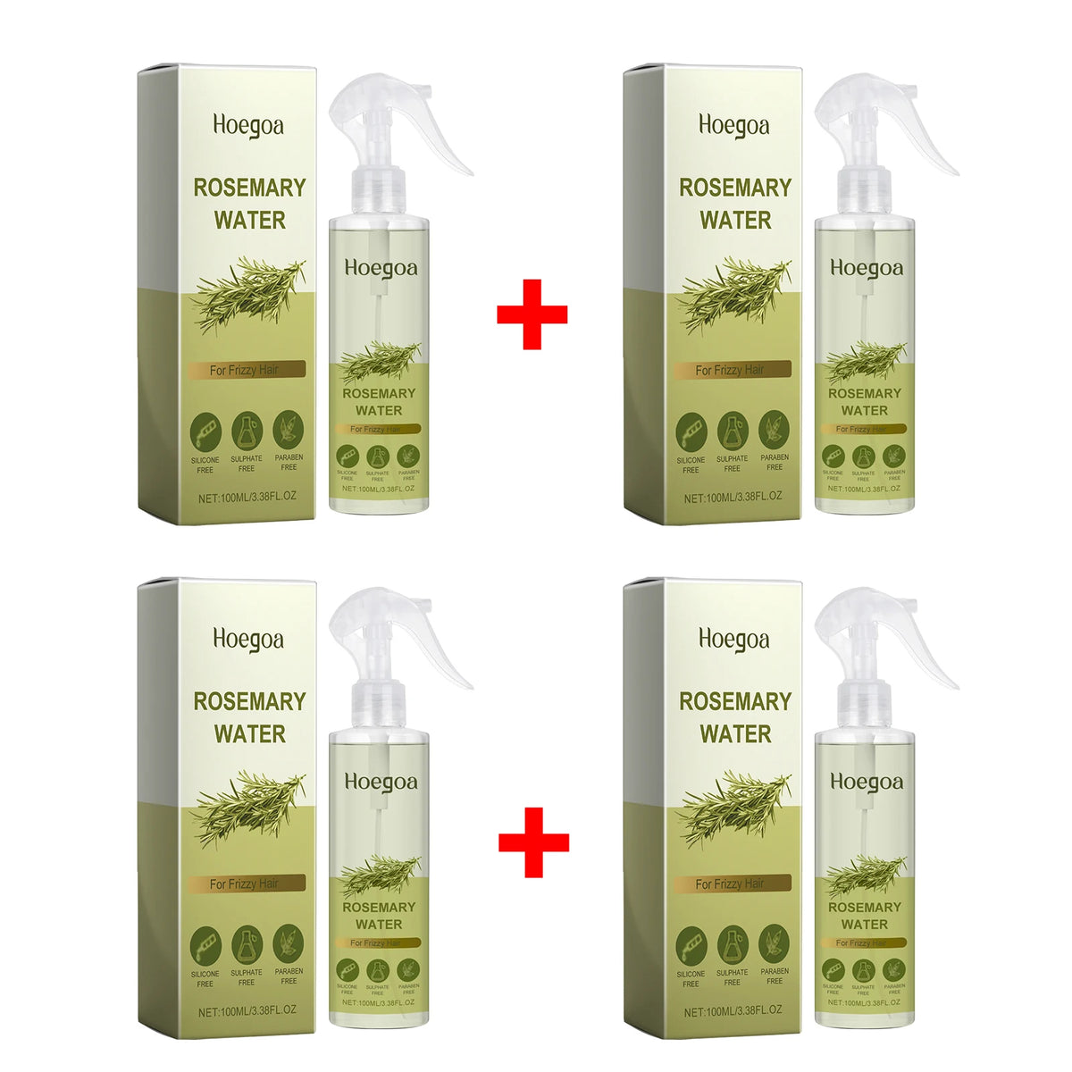 Rosemary Hair Strengthening Spray for Frizzy Hair and Scalp Nourishment