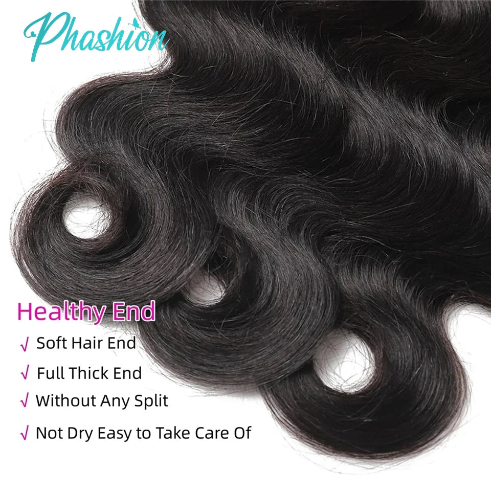 Long Human Hair Body Wave Extensions
