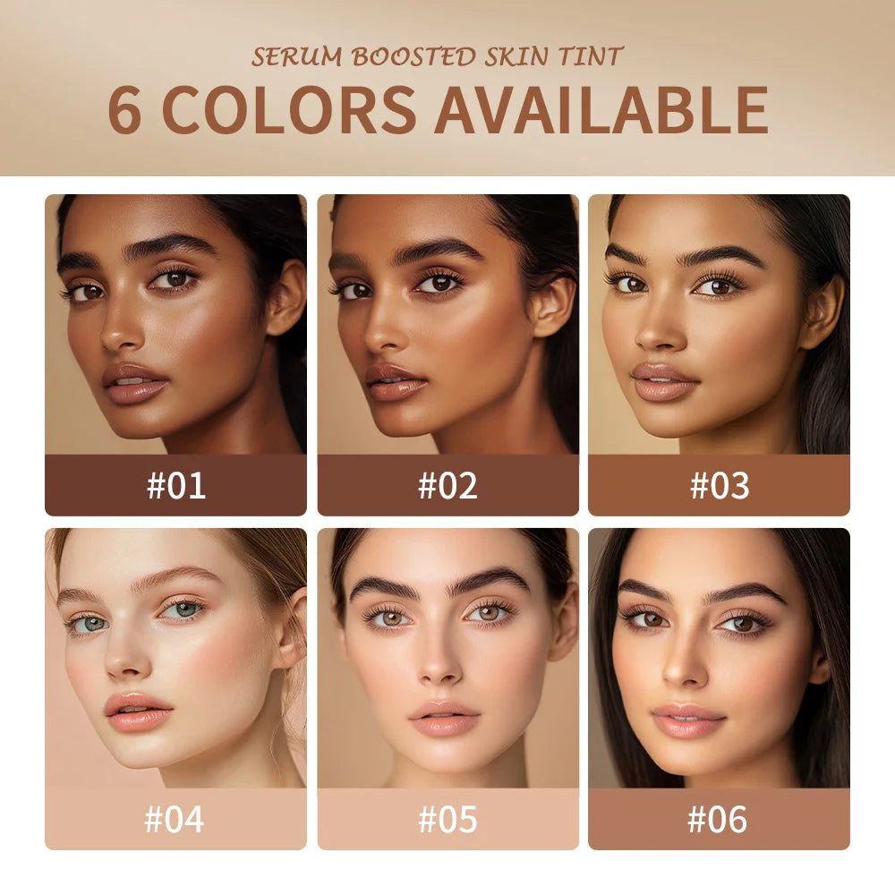 Serum Boosted Skin Tint Foundation Stick for Radiant Hydrating Coverage - 4