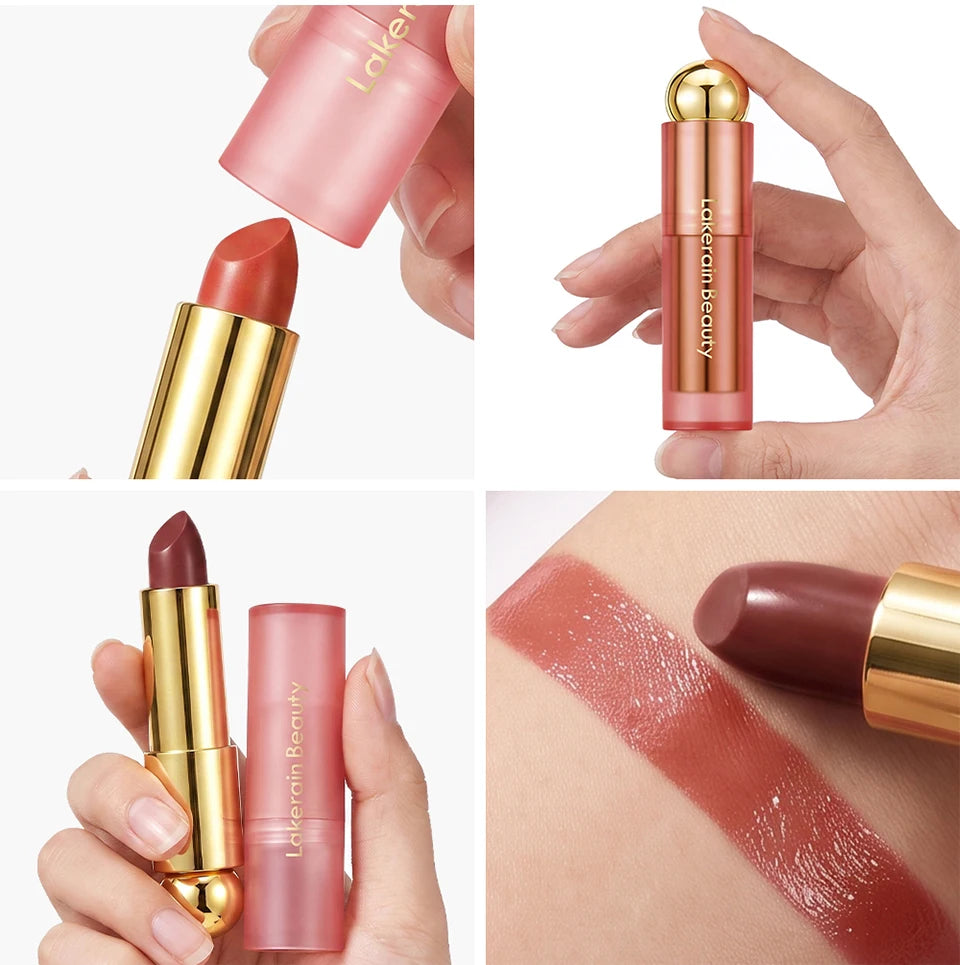3-in-1 Tinted Moisturizing Lip Oil Stick for Glossy Plump Lips - 20