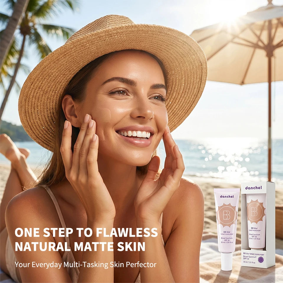 Matte Tinted Moisturizer BB Cream for Flawless Coverage and SPF Protection