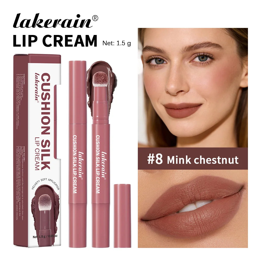2-in-1 Waterproof Air Cushion Lip Cream and Face Blush Makeup - 22