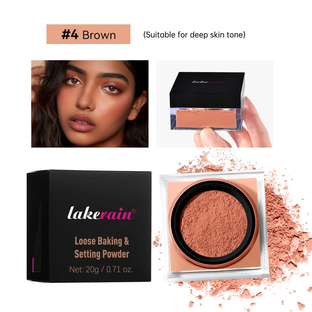 Oil Control Loose Setting Powder for Flawless Matte Finish Makeup - 33