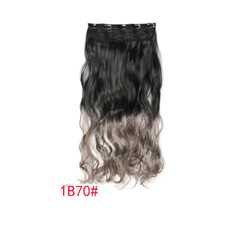 20-Inch Wavy Clip-In Synthetic Hair Extension