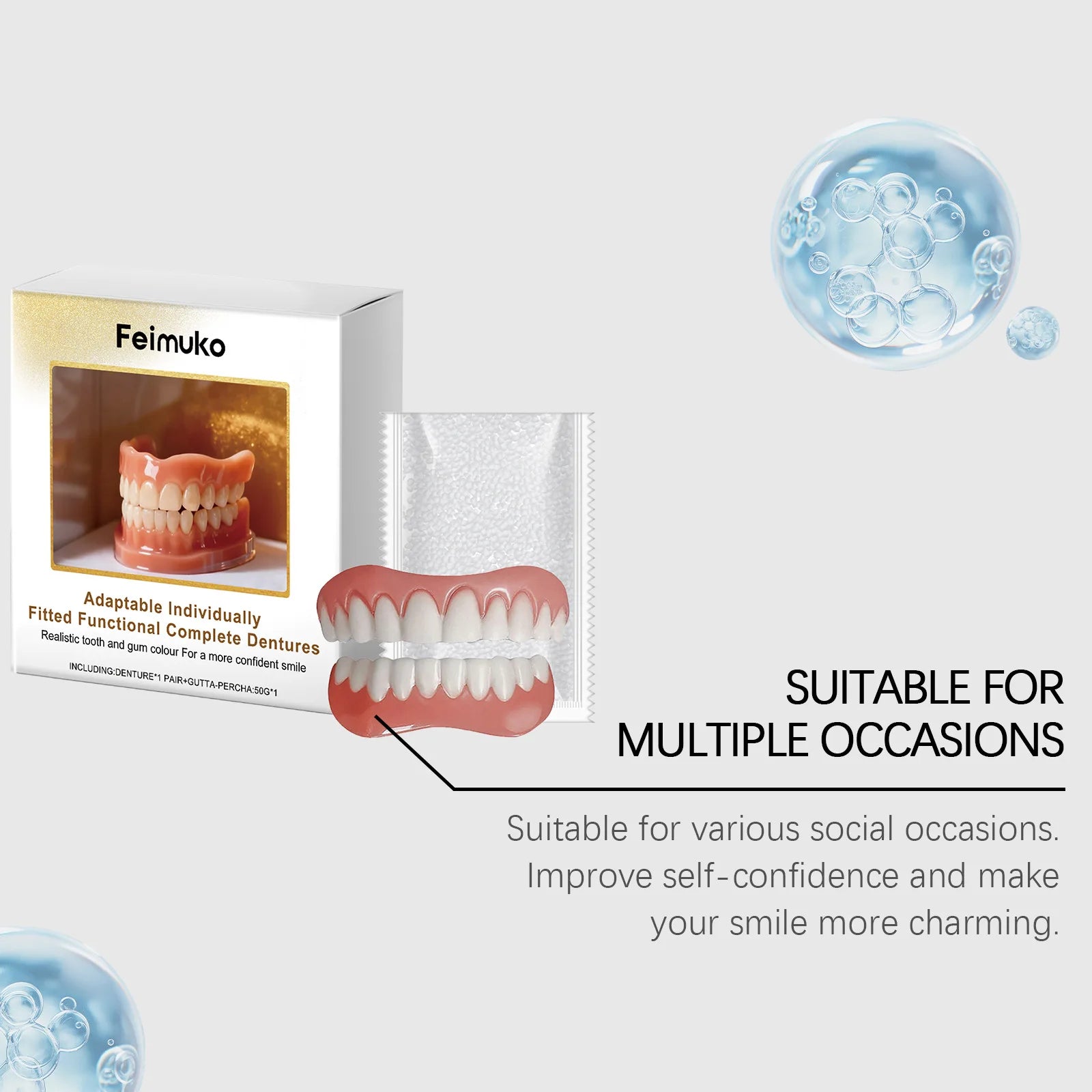 Custom Fit Cosmetic Dentures for a Confident Natural Smile - 15