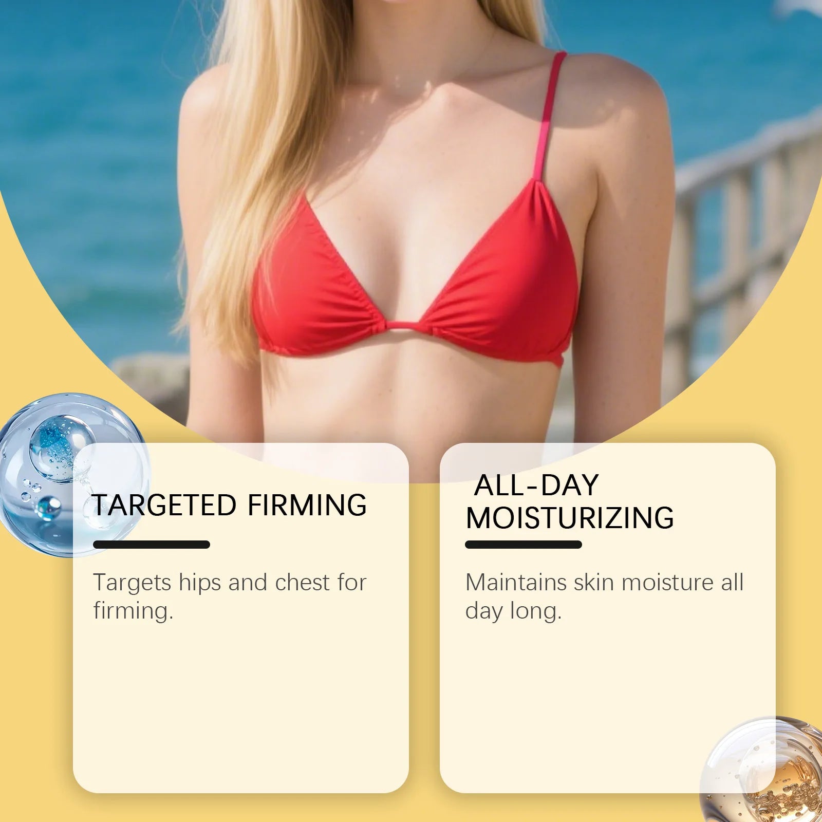Coconut Firming Body Oil for Skin Hydration and Elasticity Restoration - 8