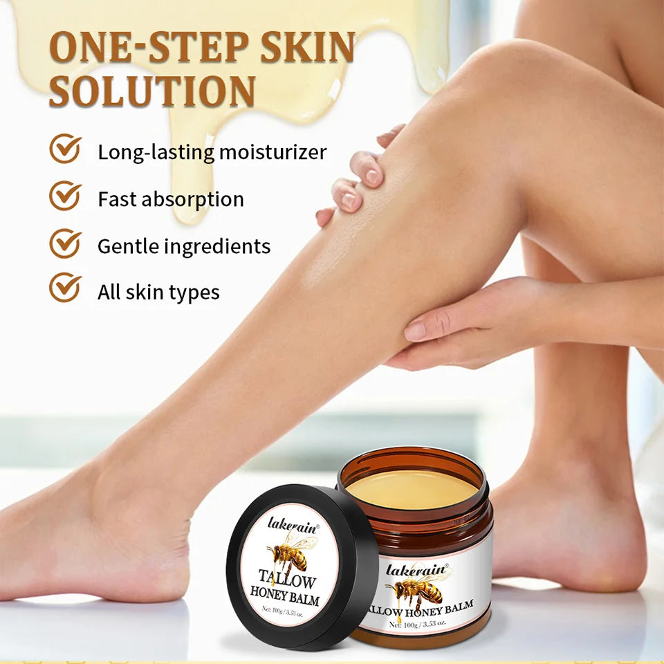 Whipped Beef Tallow and Honey Balm for Deep Skin Moisturizing and Repair - 11