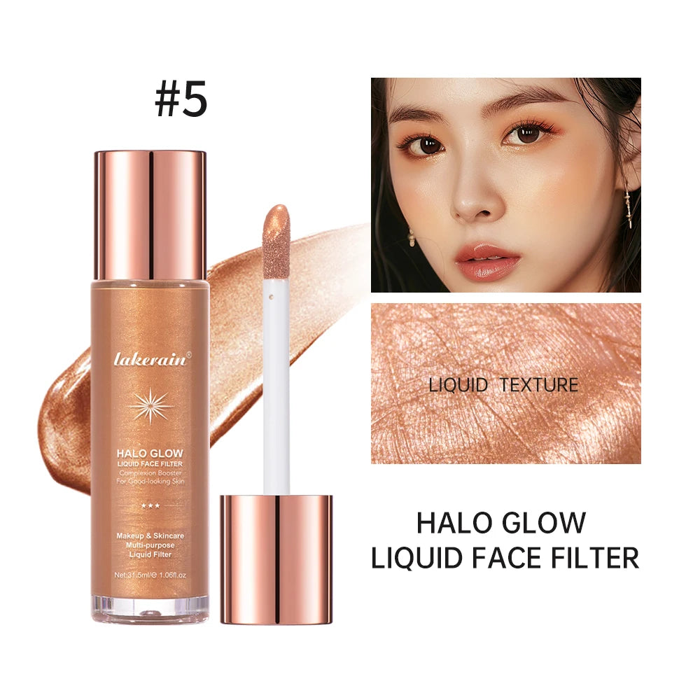 Liquid Illuminating Face Highlighter for a Radiant Dewy Skin Glow - 24