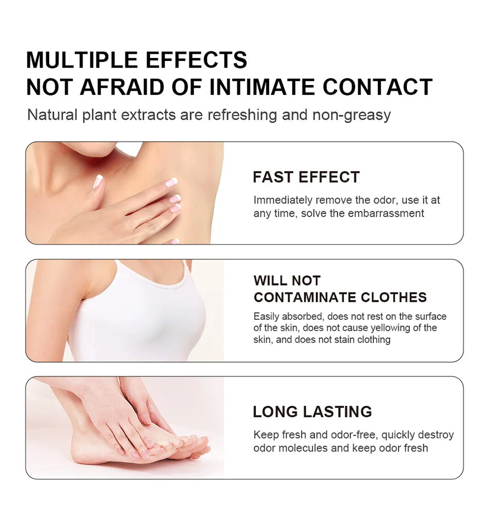 72-Hour Invisible Whole Body Deodorant Cream for All-Day Freshness - 8
